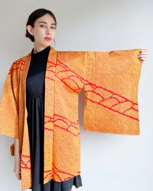 Gion Shibori Haori Kimono Jacket