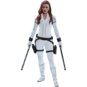 1:6 Marvel : Black Widow - Scarlett Johansson A.K.A Black Widow Snow Suit Figure MMS601 Hot Toys