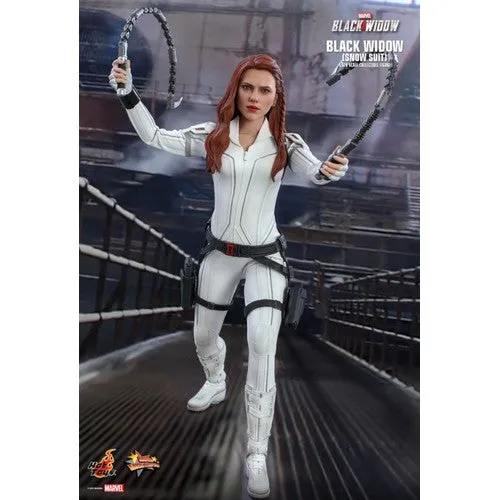 1:6 Marvel : Black Widow - Scarlett Johansson A.K.A Black Widow Snow Suit Figure MMS601 Hot Toys