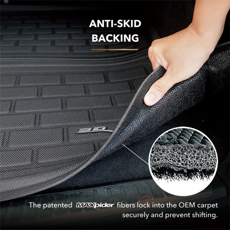 3D Maxpider 19-23 Subaru Forester Kagu Cargo Liner- Black Seatback