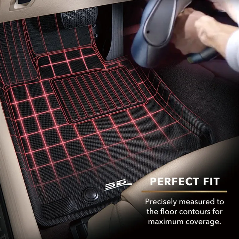 3D Maxpider 20-22 Land Rover Defender 90 / Defender 110 Kagu 1st Row Floormat - Black