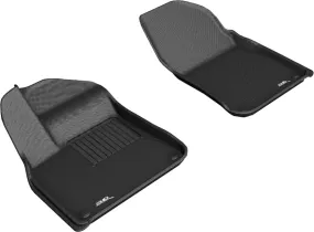 3D MAXpider 2019-2019 Porsche Cayenne Kagu 1st Row Floormat - Black