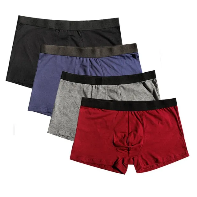 4 Cotton Boxers