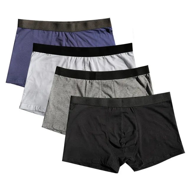 4 Cotton Boxers