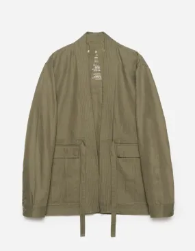 6028 Hemp Cargo Hanten Jacket Olive OG-107F