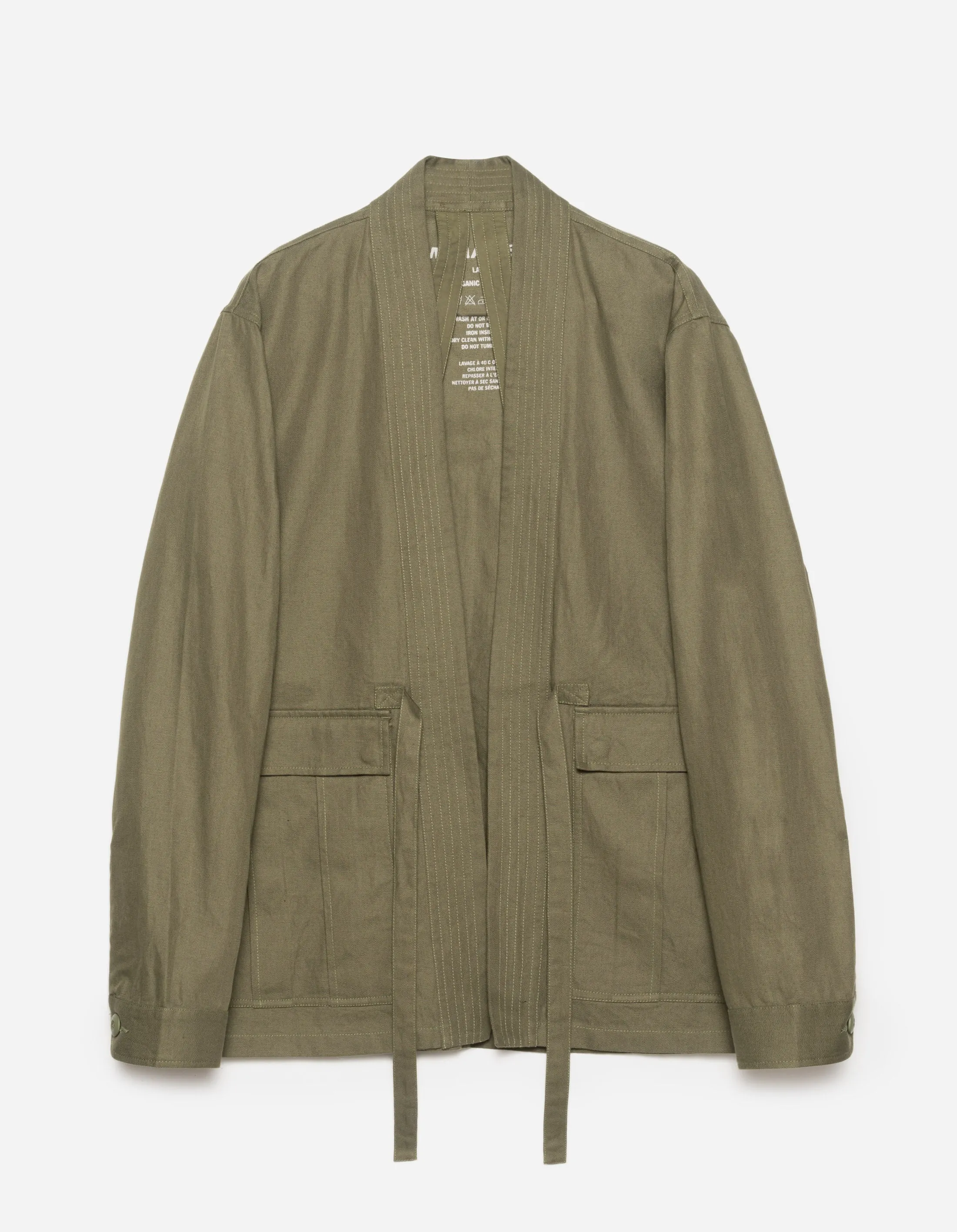 6028 Hemp Cargo Hanten Jacket Olive OG-107F