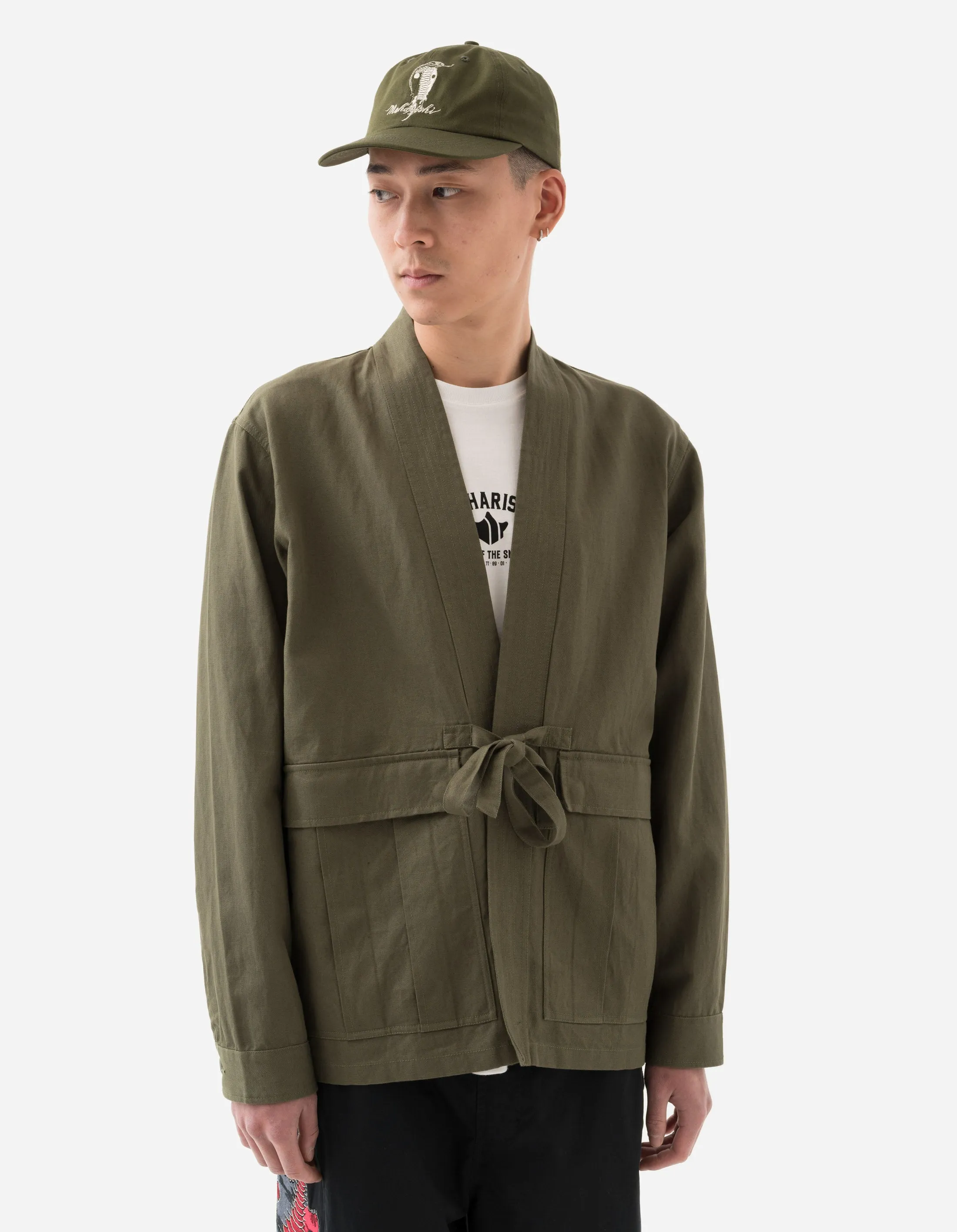 6028 Hemp Cargo Hanten Jacket Olive OG-107F