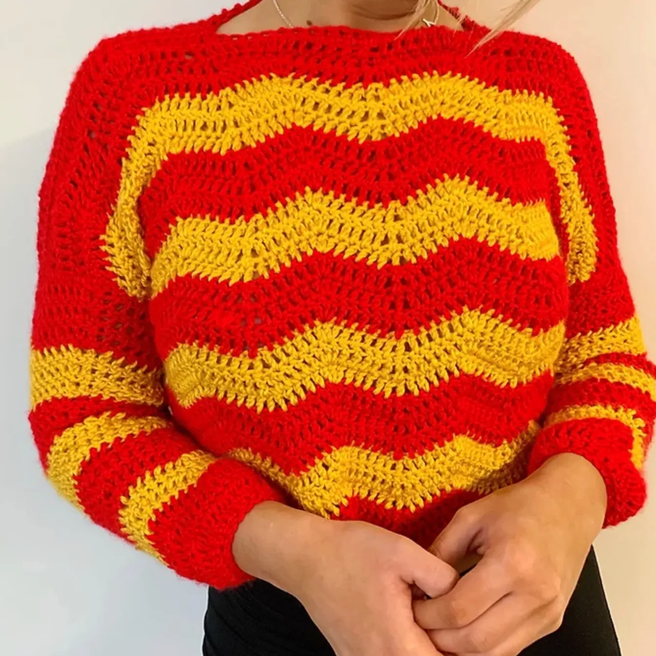 Adelaide Sweater Crochet Pattern