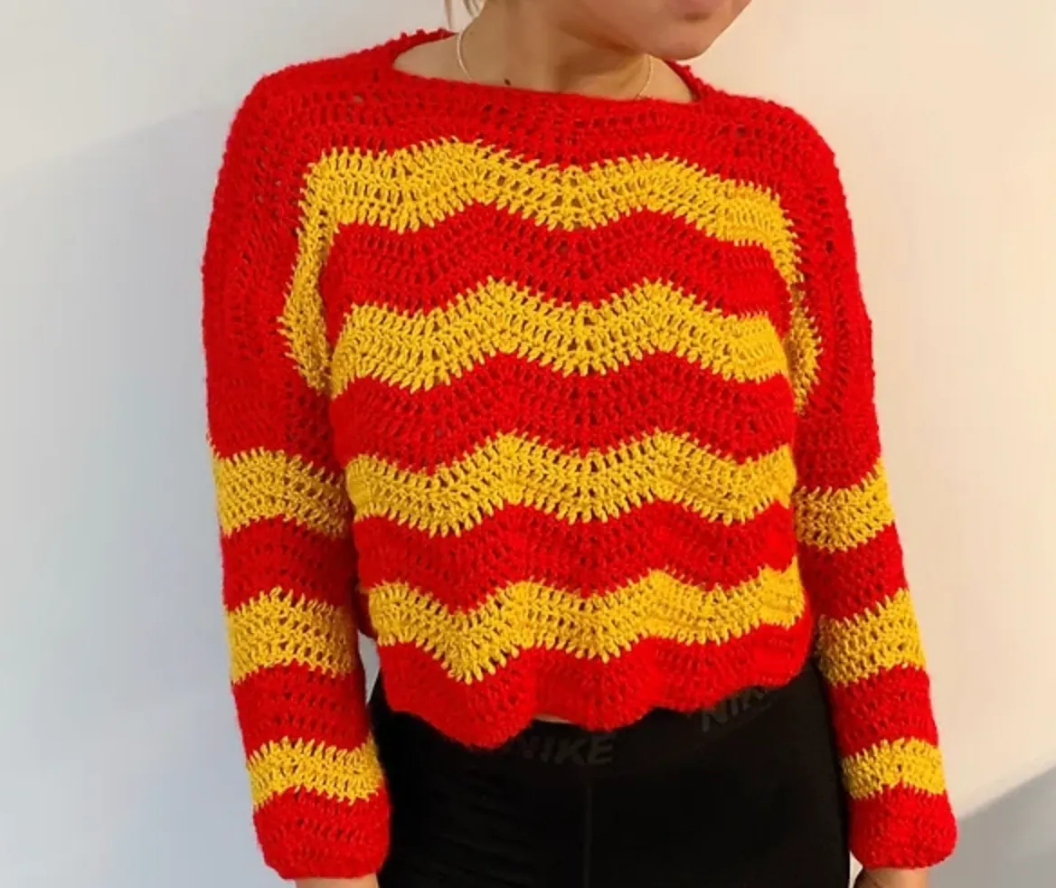 Adelaide Sweater Crochet Pattern