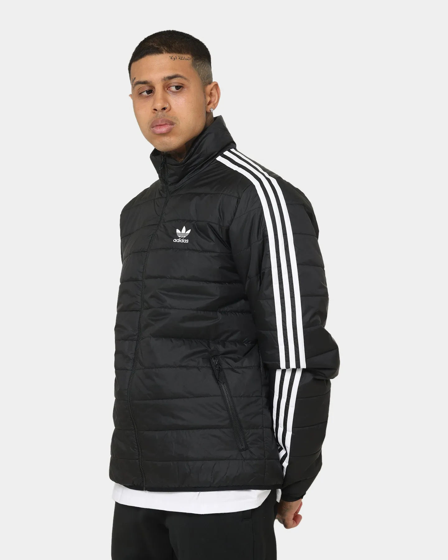 Adidas Padded Puffer Jacket Black