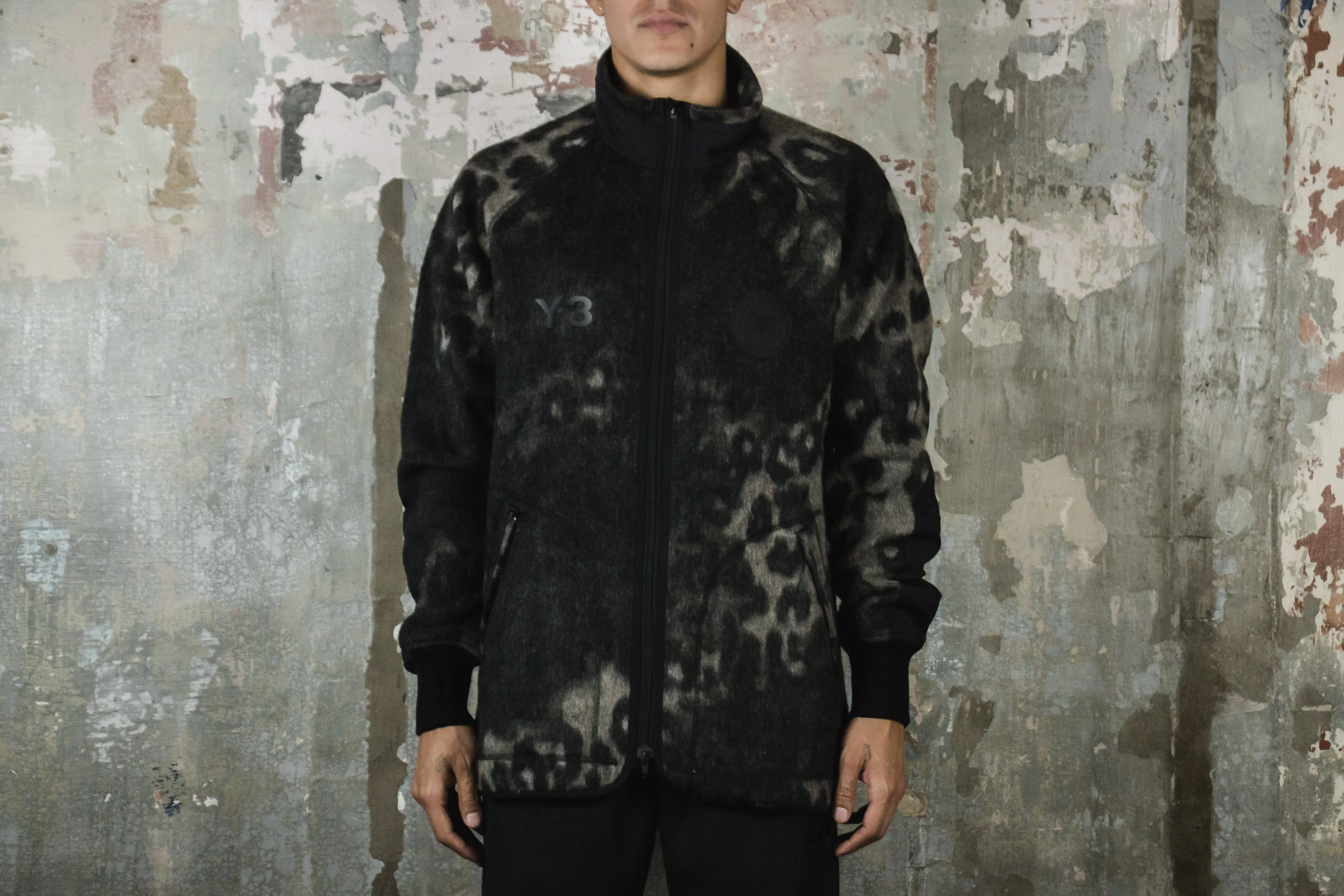 adidas Y-3 Leopard Fleece Jacket