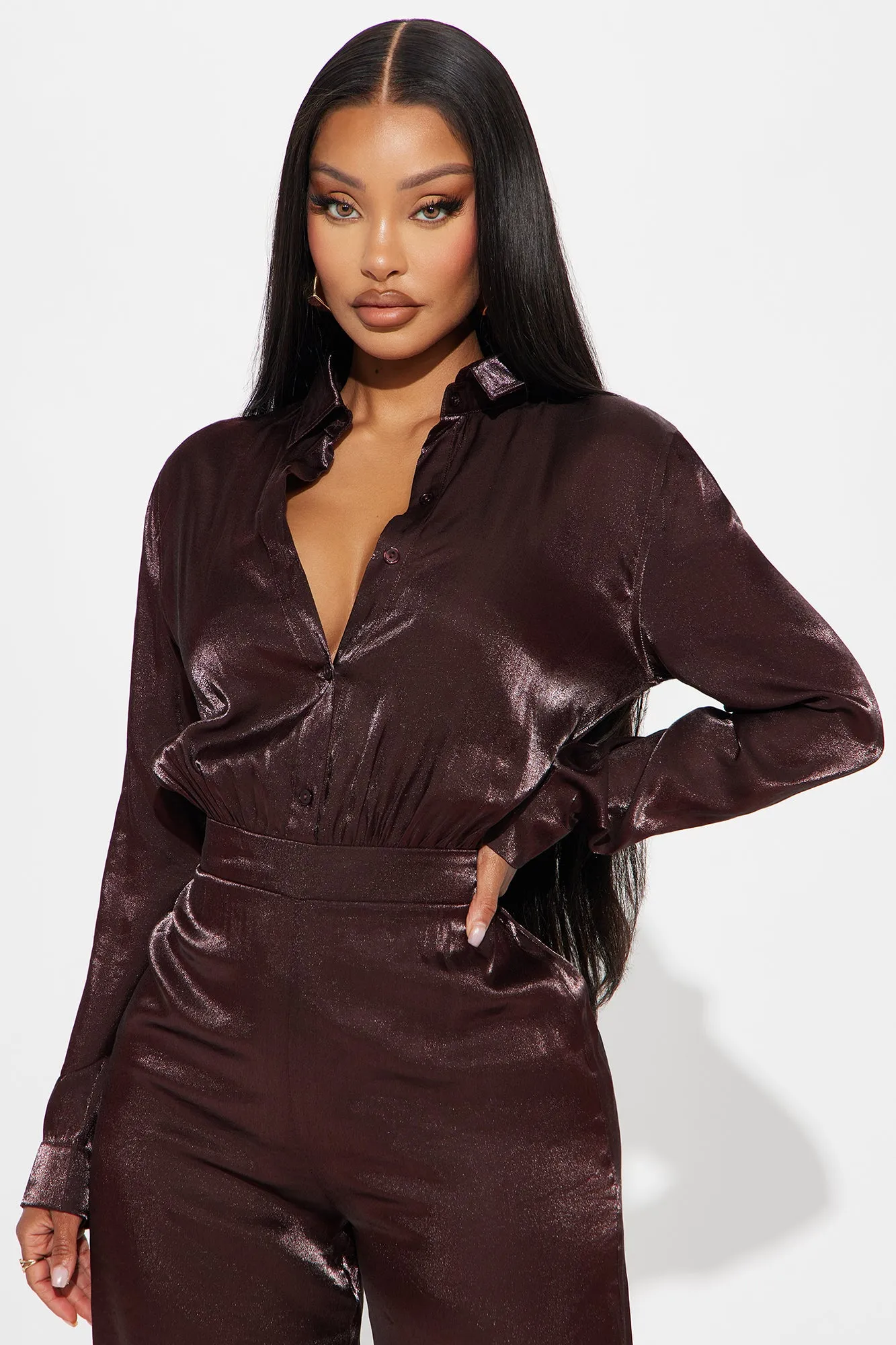 Alani Jumpsuit - Chocolate