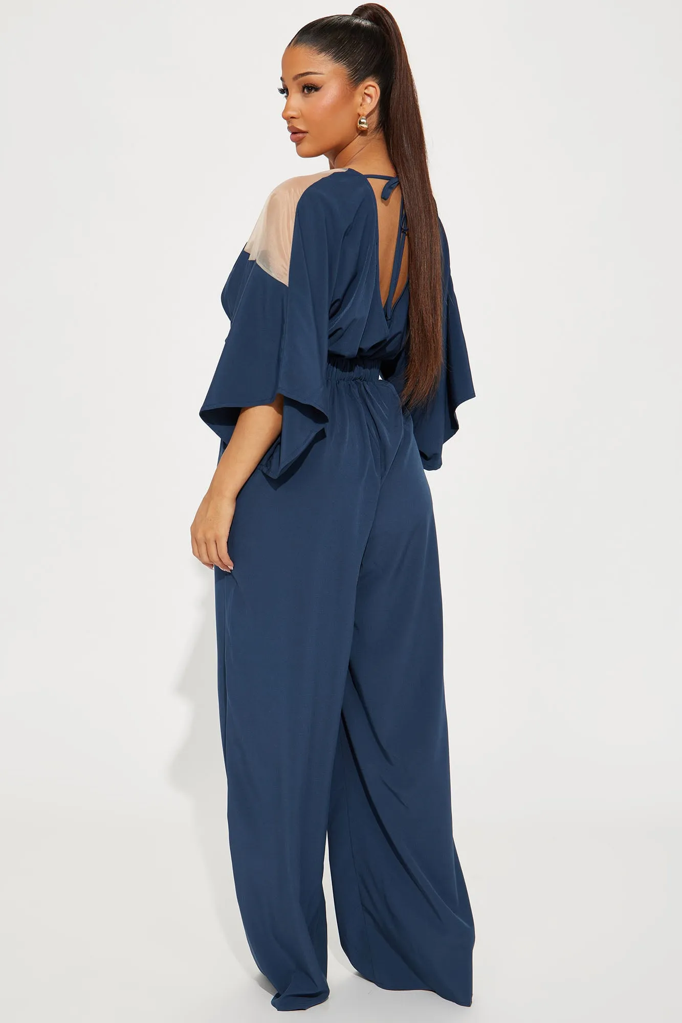 Almost the Weekend Jumpsuit  - Navy