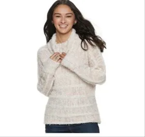 American Rag Juniors' Turtleneck Sweater White