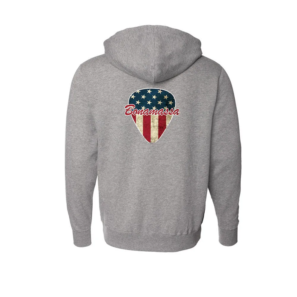 American Style Zip-Up Hoodie (Unisex)