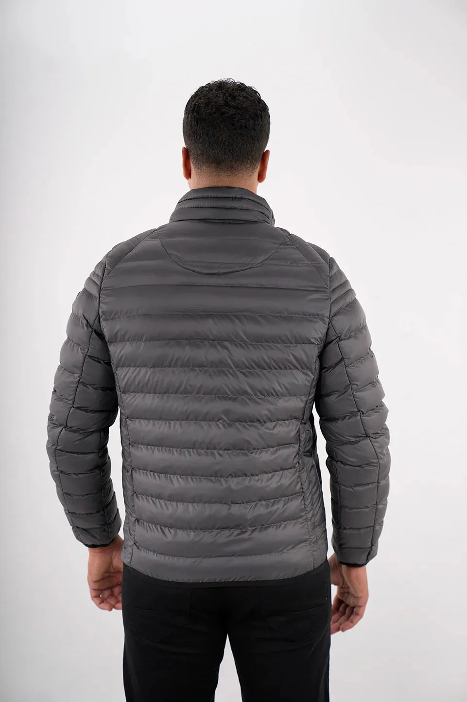 Antra Puffer Jacket With Zipper Design