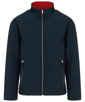 Ascender 2-layer softshell | Navy/Classic Red