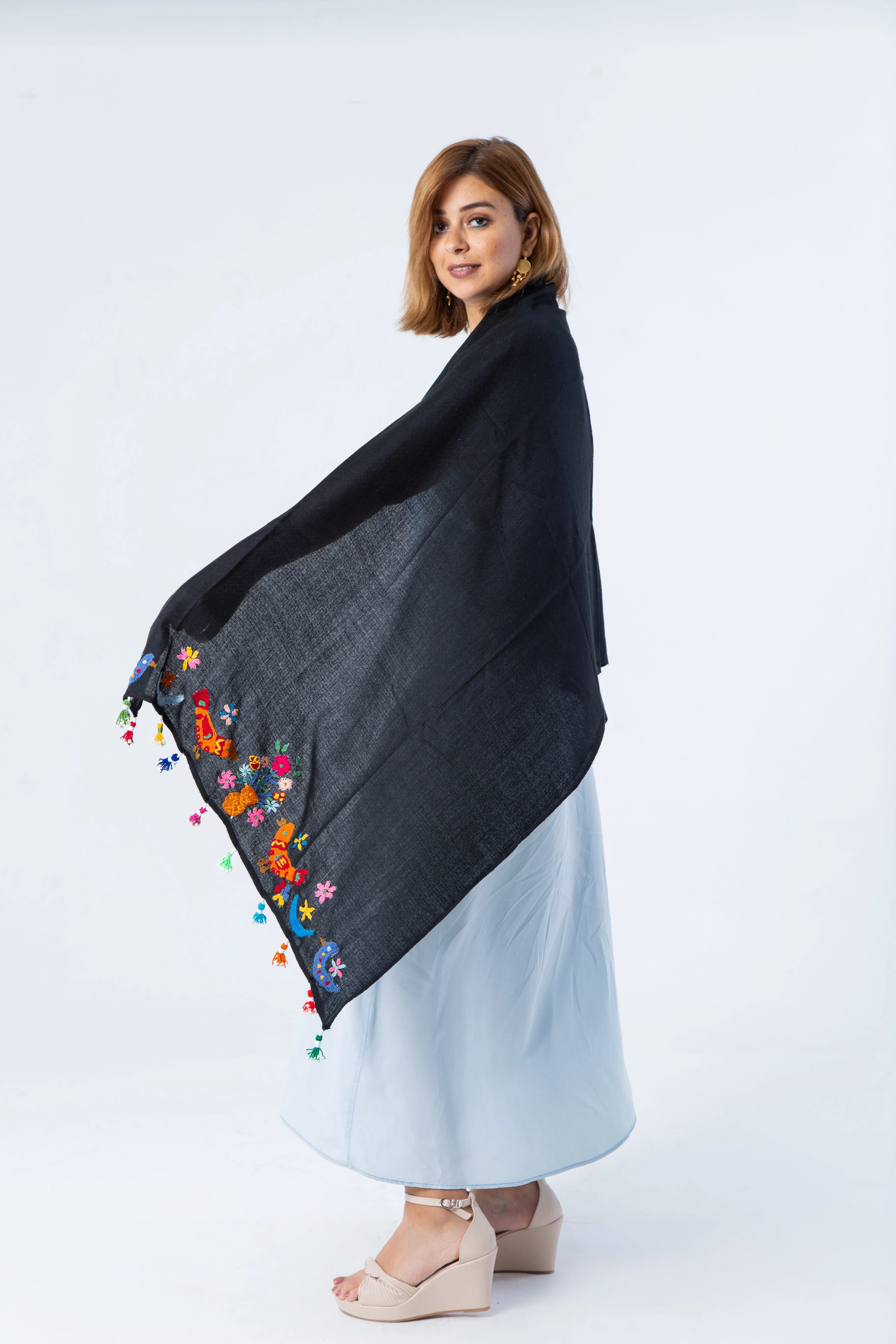 Asfoora Cashmere Shawl