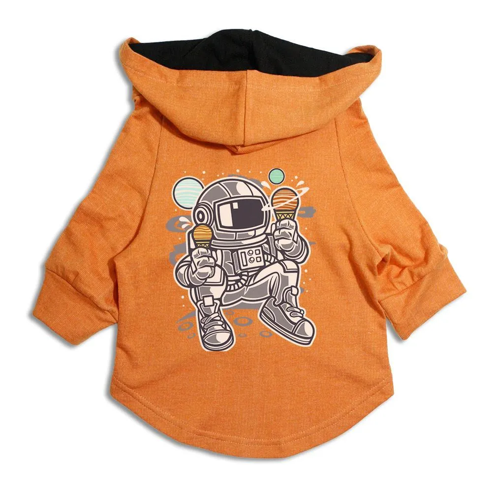 Astronaut Ice Cream Cat Hoodie Jacket