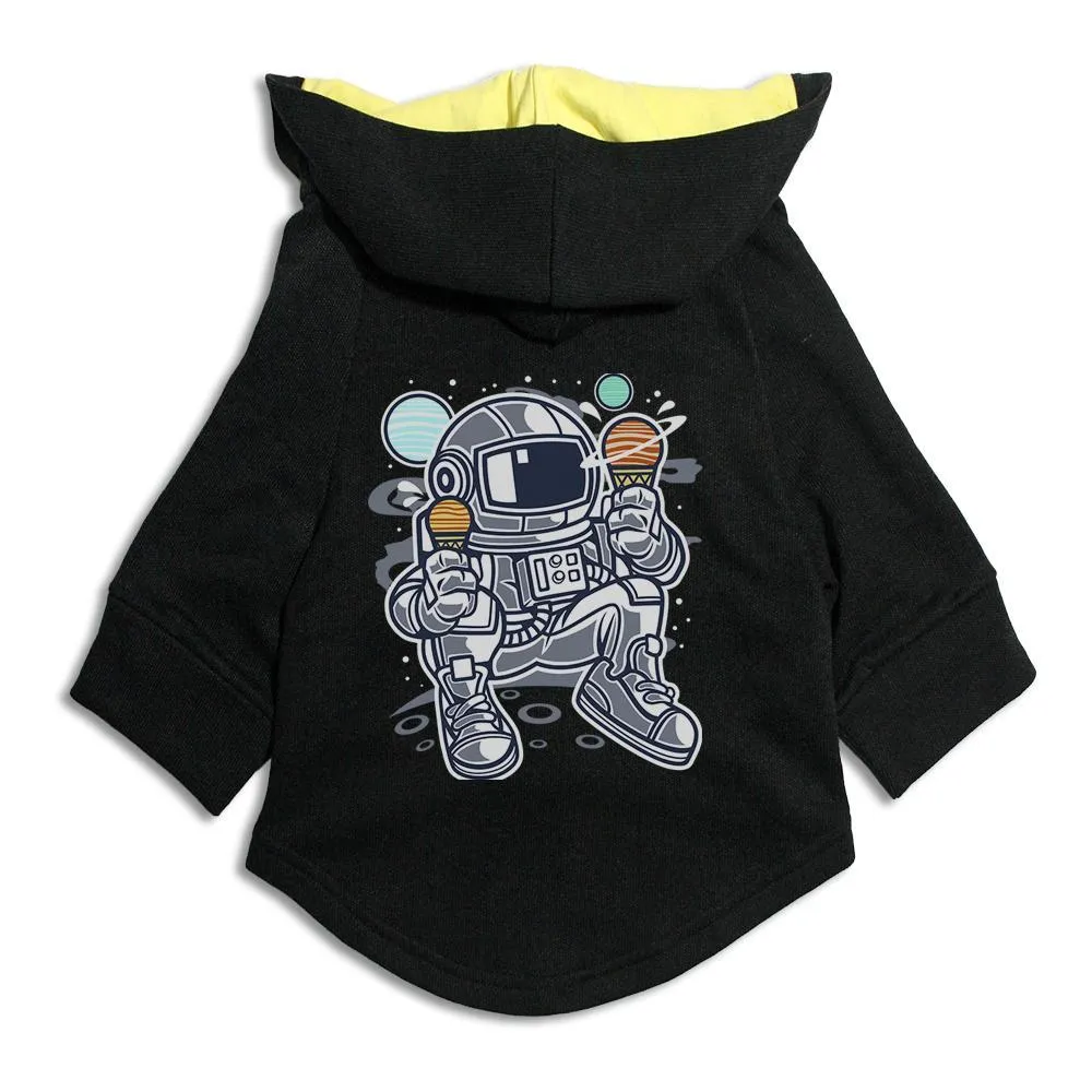 Astronaut Ice Cream Cat Hoodie Jacket