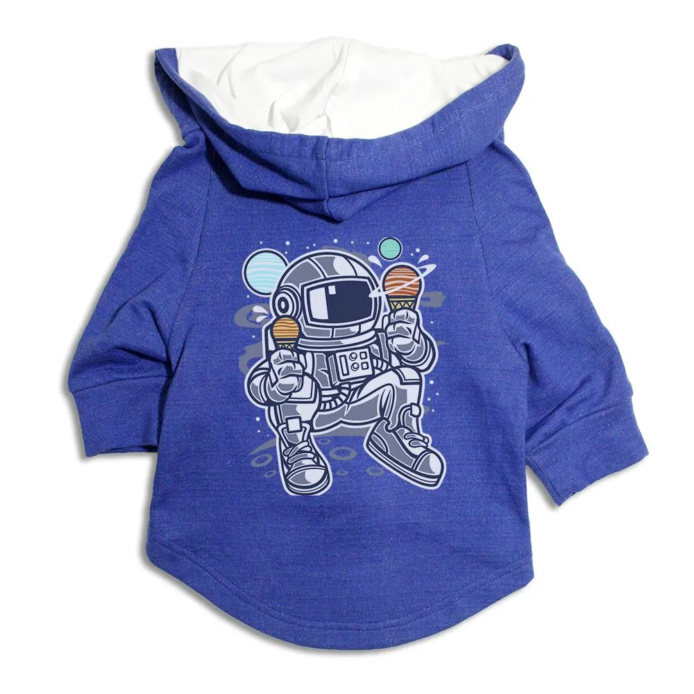 Astronaut Ice Cream Cat Hoodie Jacket