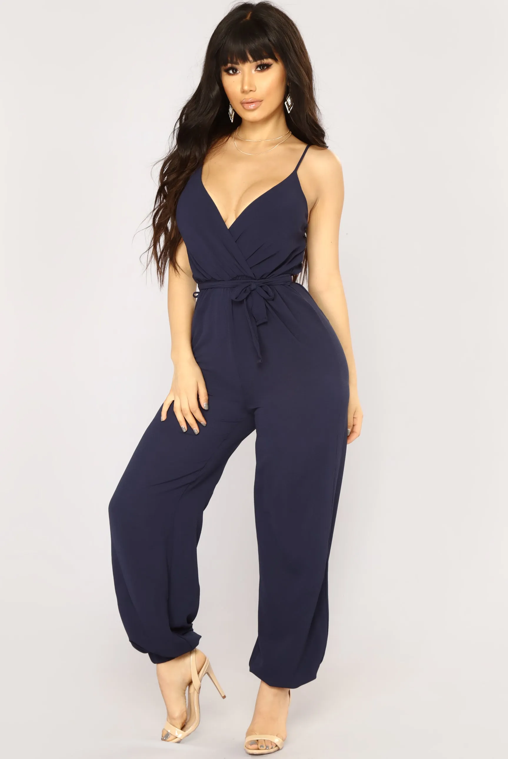 Avalon Jogger Jumpsuit - Navy