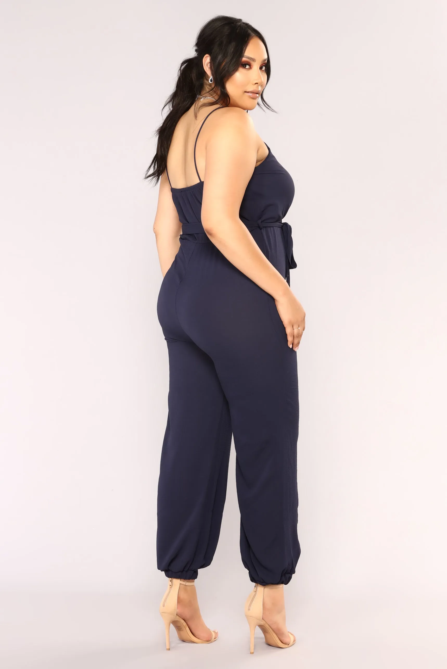 Avalon Jogger Jumpsuit - Navy