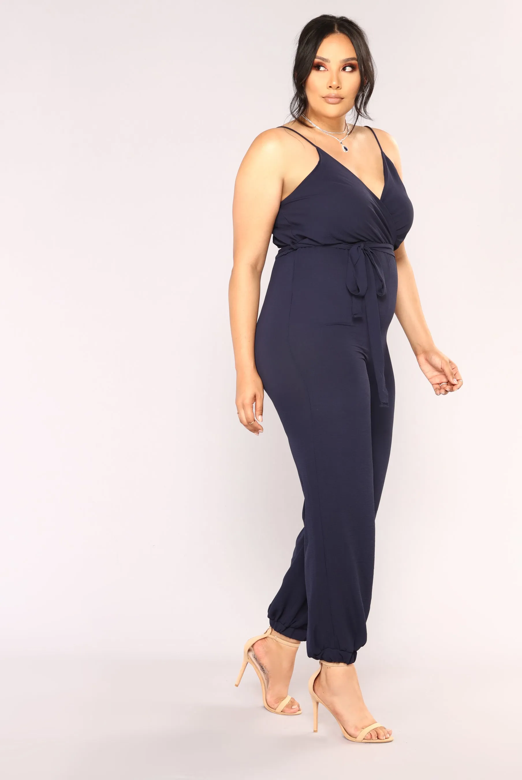 Avalon Jogger Jumpsuit - Navy