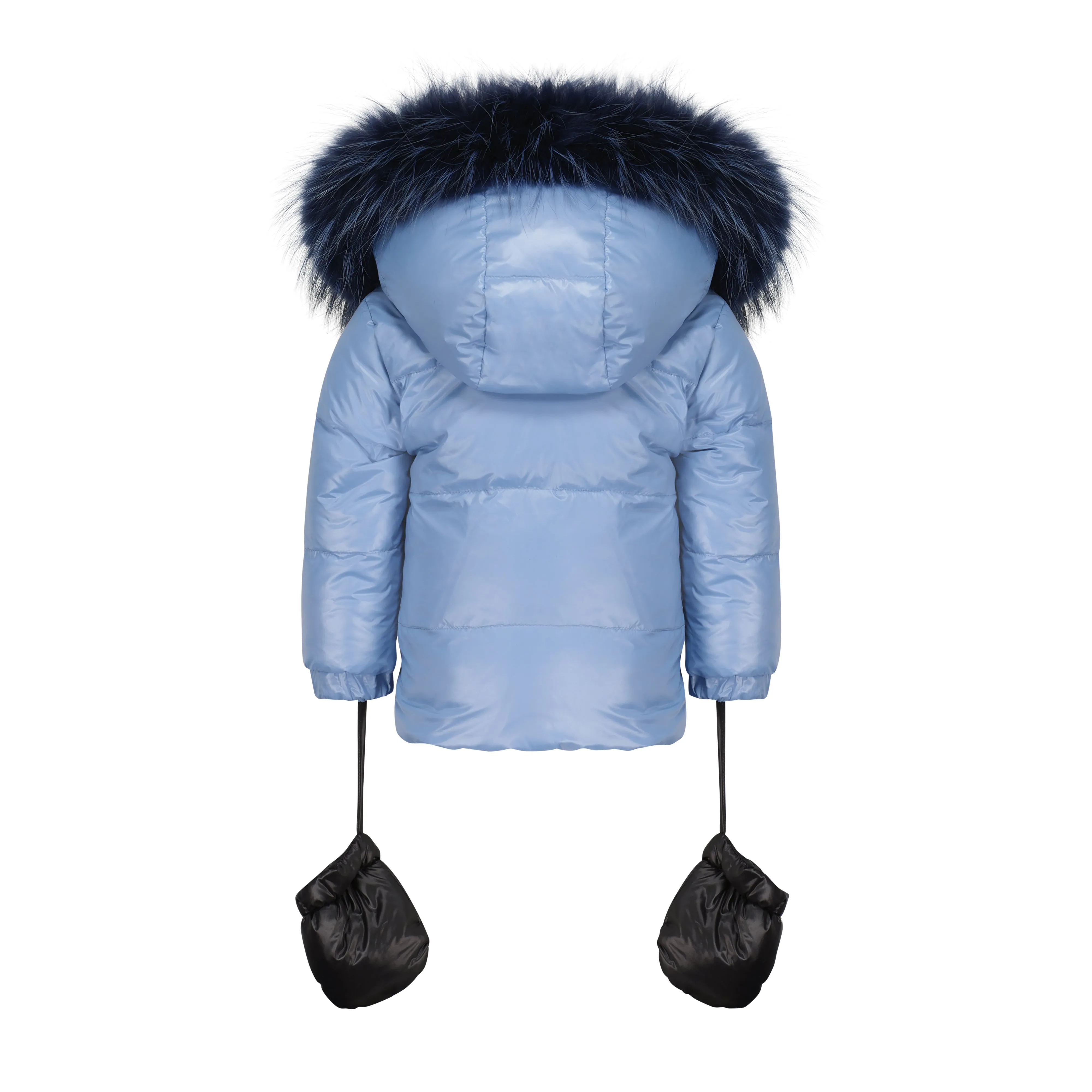 BABY REVERSIBLE COAT-Navy/Blue