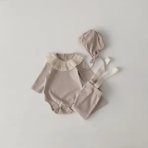 Baby Romper Three-piece Set For Women