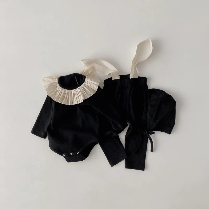 Baby Romper Three-piece Set For Women