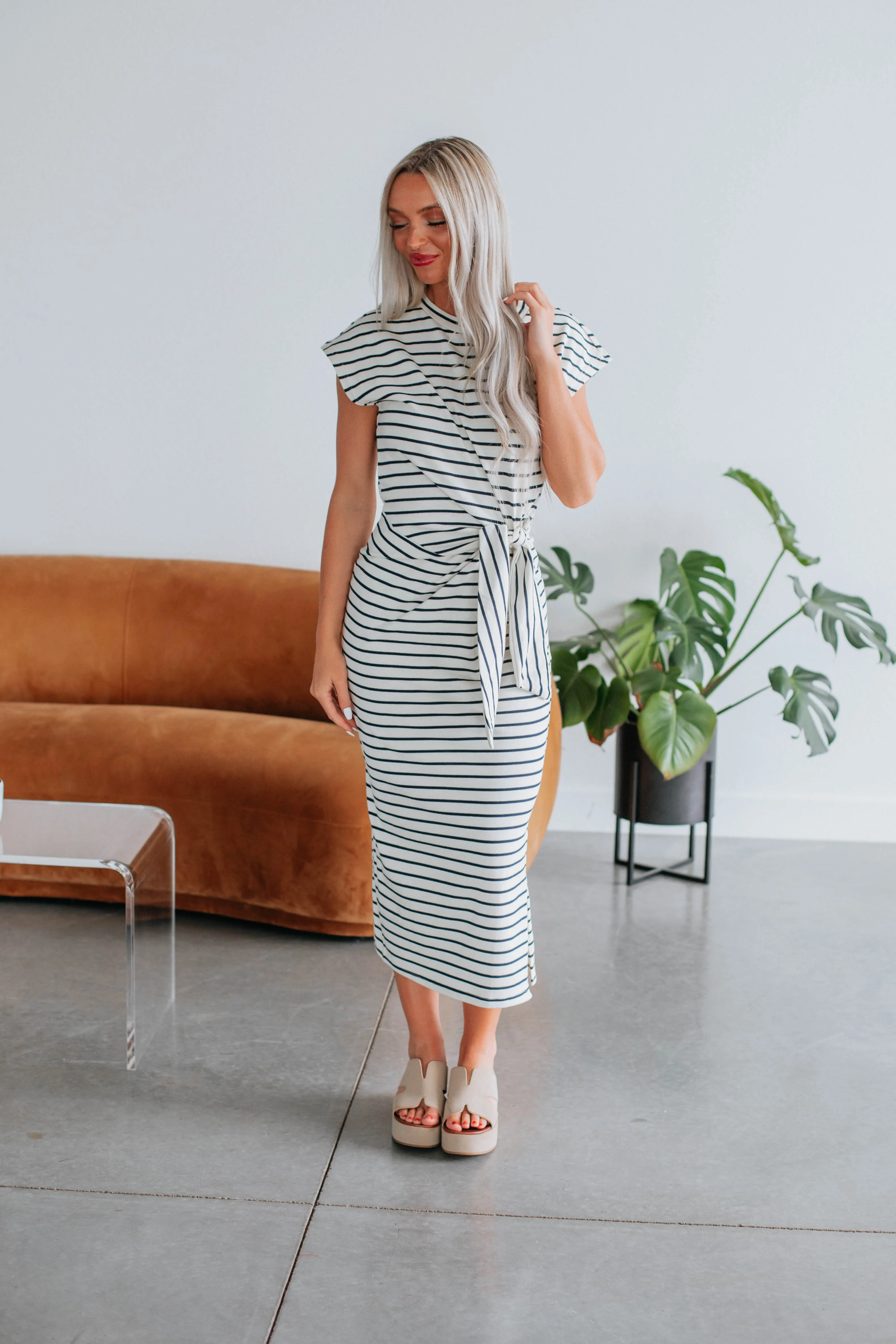 Bailee Striped Dress