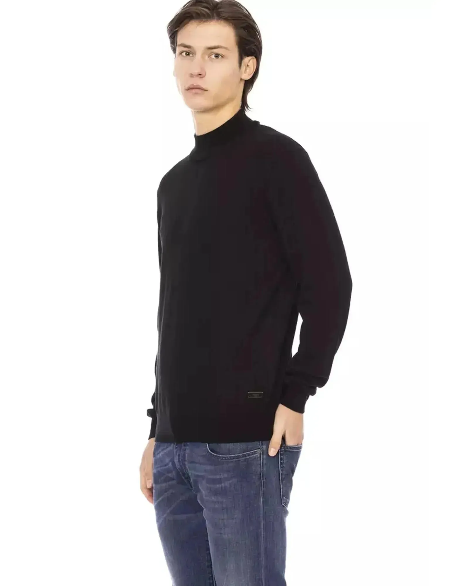 Baldinini Monogram Turtleneck Sweater M Men