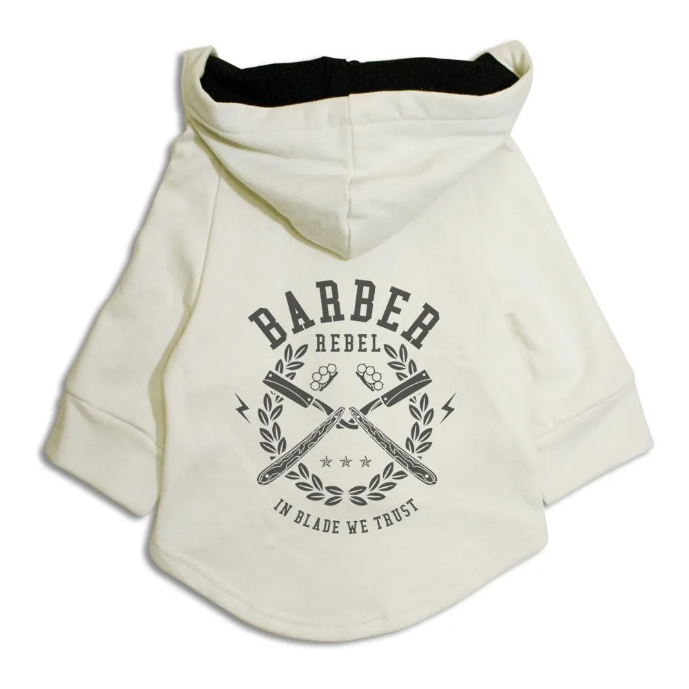 Barber Rebel Cat Hoodie Jacket