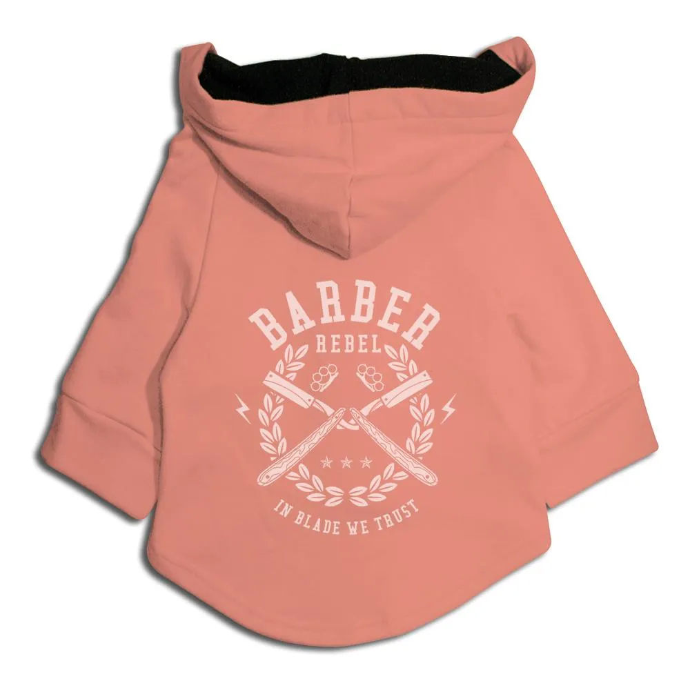 Barber Rebel Cat Hoodie Jacket