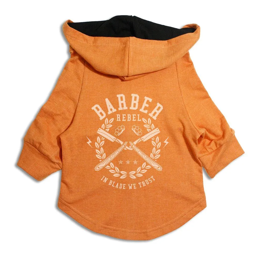 Barber Rebel Cat Hoodie Jacket