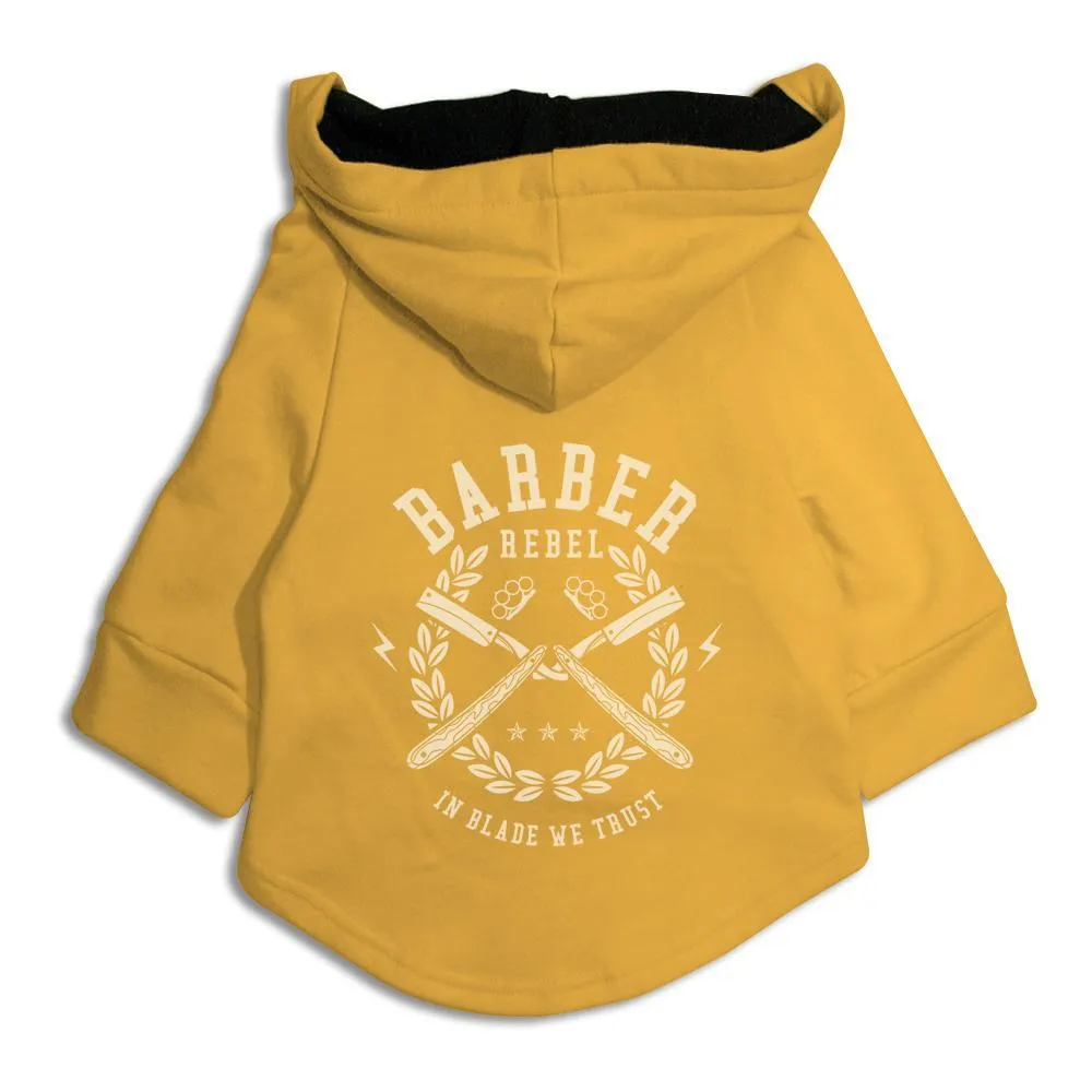 Barber Rebel Cat Hoodie Jacket