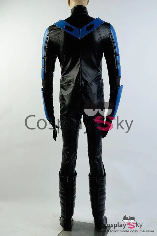 Batman: Arkham City Nightwing Richard John Dick Grayson Cosplay Costume