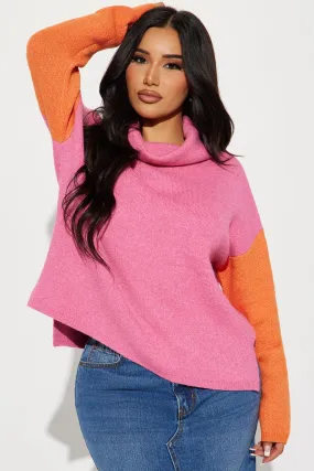 Beautiful Sinner Sweater - Pink/combo