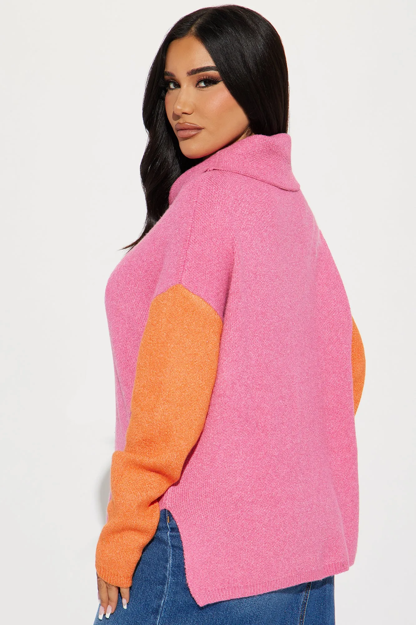 Beautiful Sinner Sweater - Pink/combo