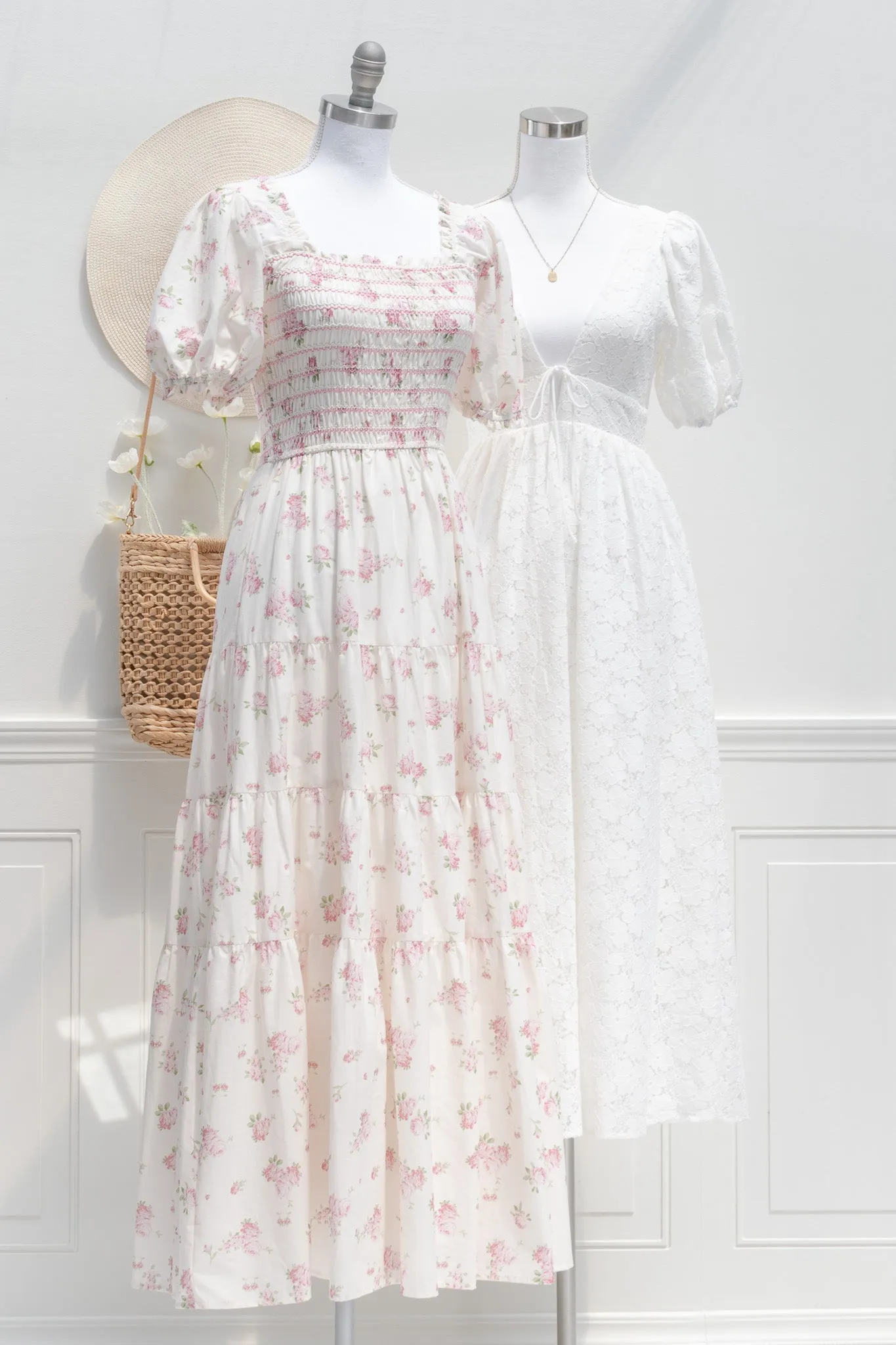 Belle Époque Cotton Maxi Dress