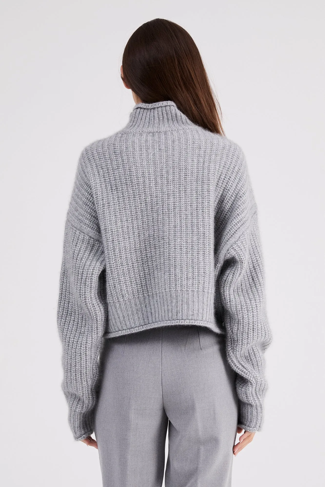   Beryll Carole Cashmere Sweater | Pebble Gray