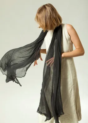 Big Bamboo Air Shawl - Charcoal