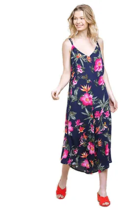 Blooming Beauty Floral Jumpsuit, Navy