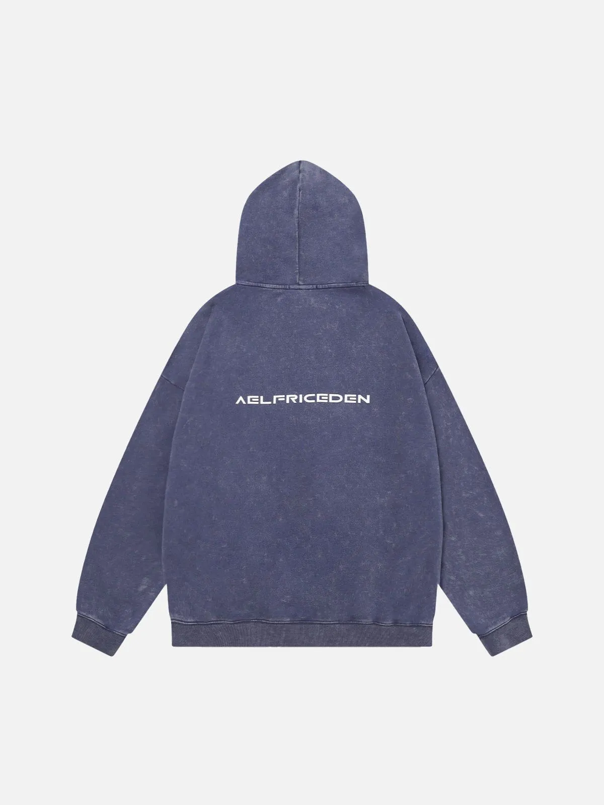 Blurring Star Washed Hoodie