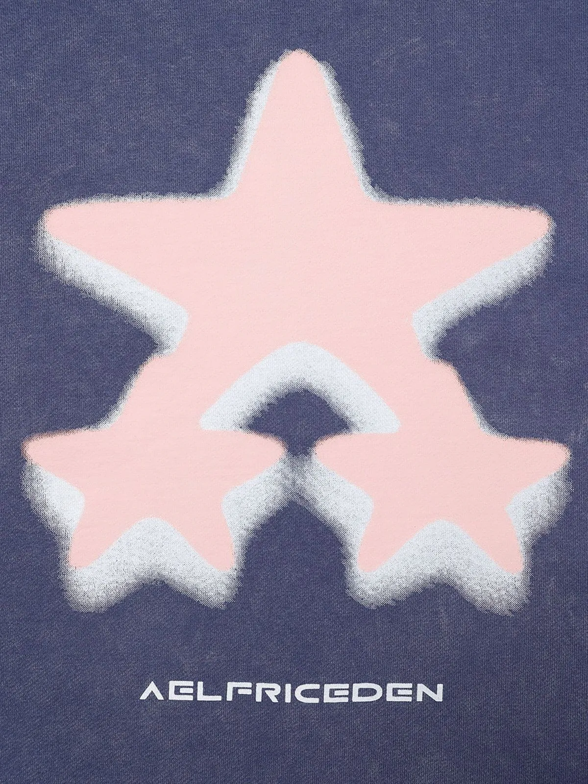 Blurring Star Washed Hoodie