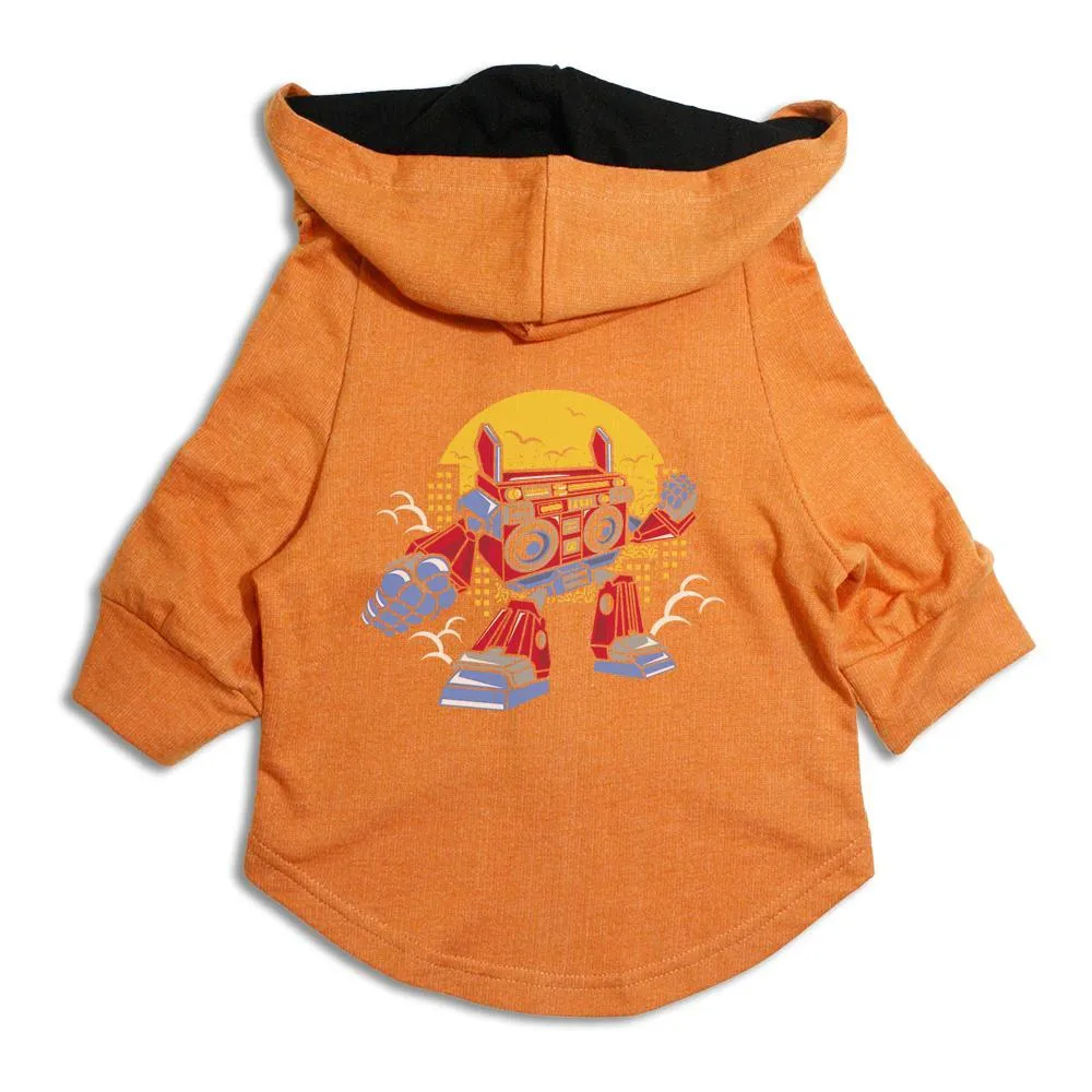 Boombox Robot Cat Hoodie Jacket