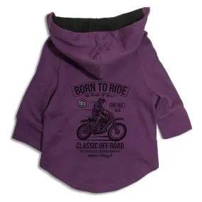 Born To Ride Cat Hoodie Jacket