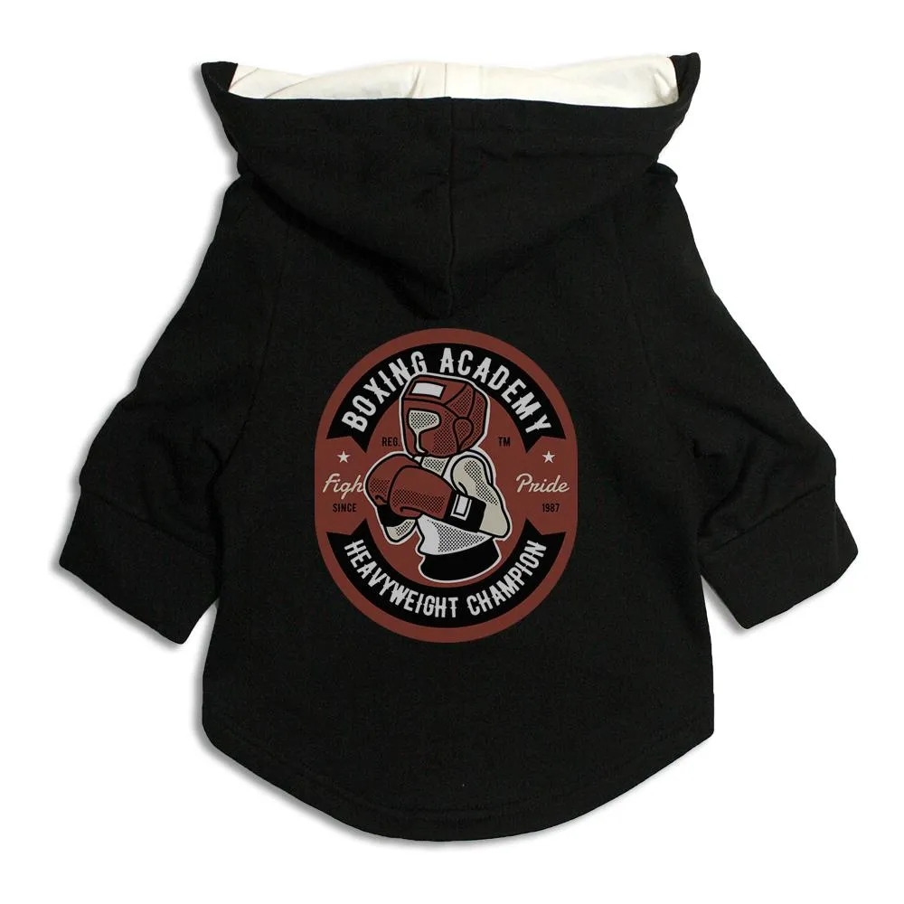 Boxing Academy Cat Hoodie Jacket