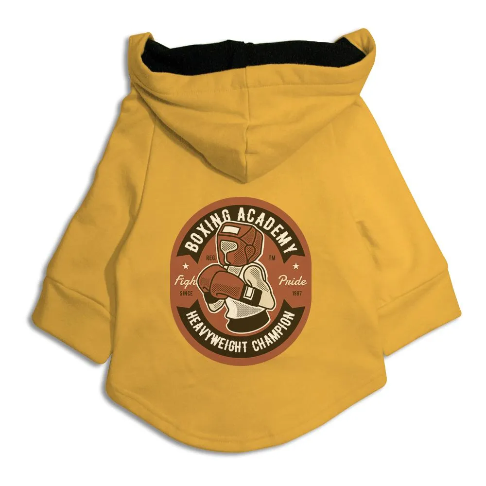 Boxing Academy Cat Hoodie Jacket